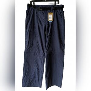 American Outback Navy Hiking Pants SPF 30+ Zip Off‎ Convertible XL